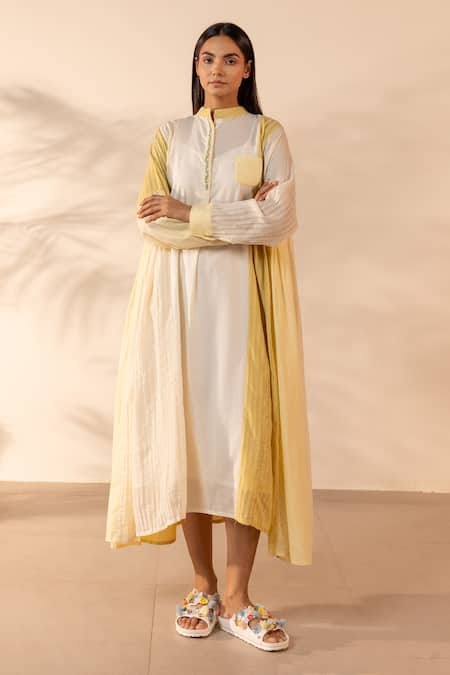 OurDve Blush Wind Cotton Dress 