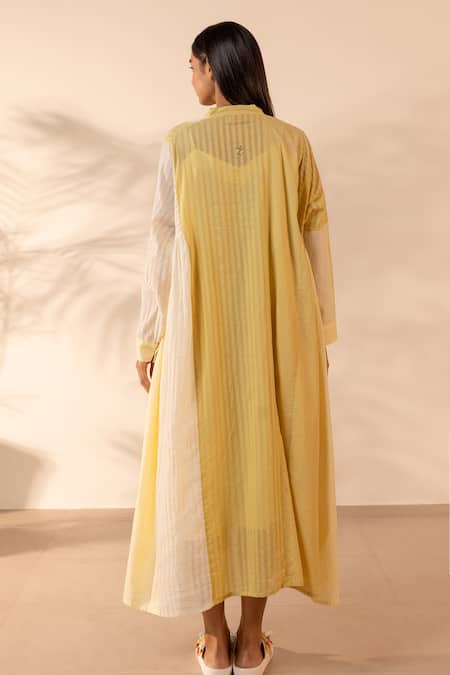 OurDve Blush Wind Cotton Dress 