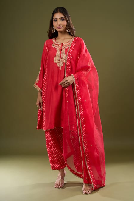 Sheetal Batra Embroidered Kurta Set 