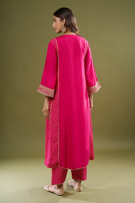 Sheetal Batra Embroidered Kurta & Salwar Set 