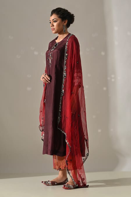 Medha Hand Embroidered Tunic Set