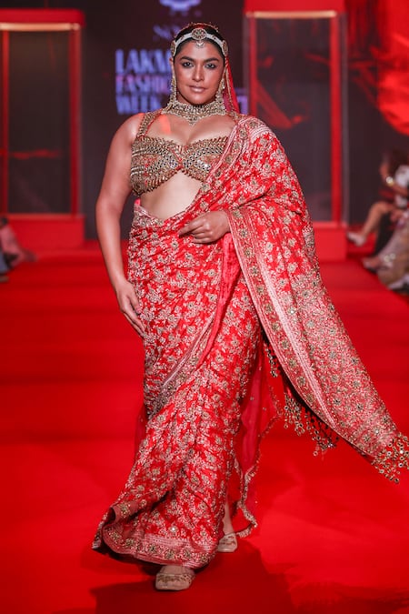 Itrh Rajeshwari Jamawaar Saree 