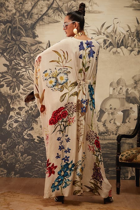 Kalista Lauren Botanical Pattern Kaftan 