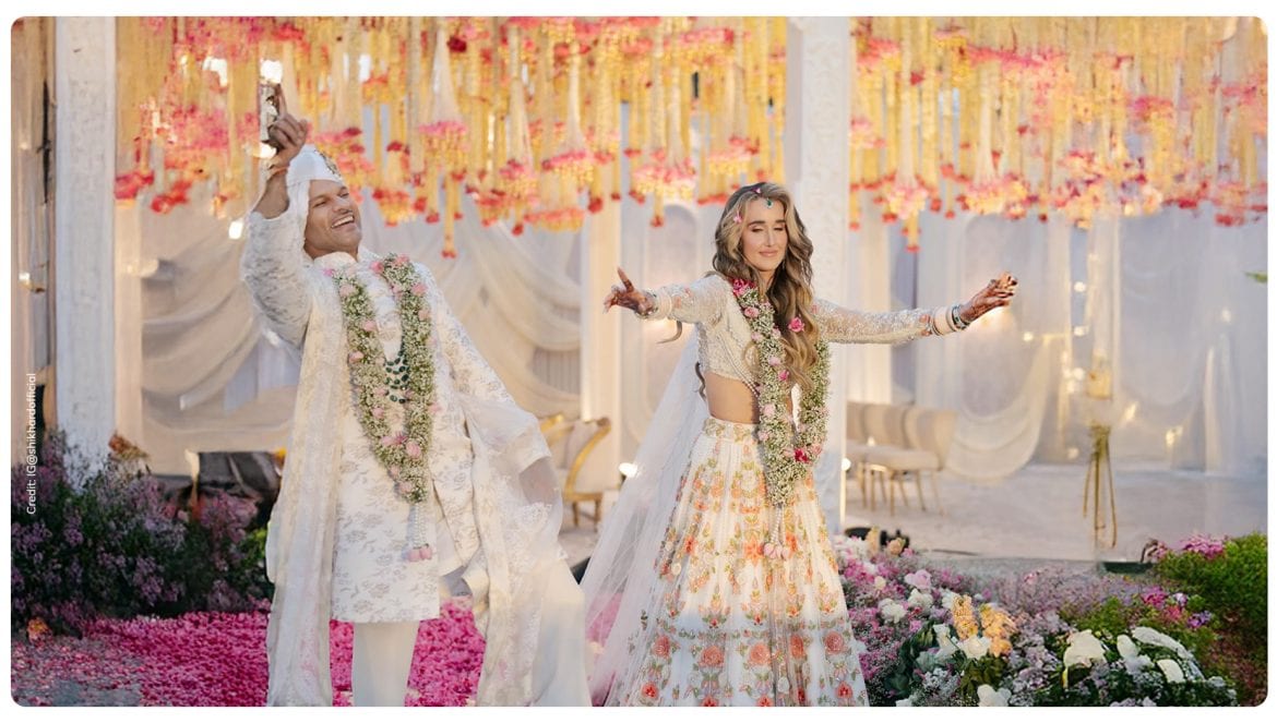 shikhar dhawan wedding