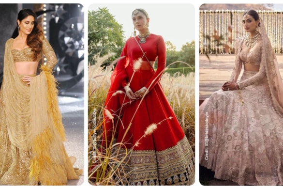 Full-Sleeve Lehengas: A Winter Wedding Favorite